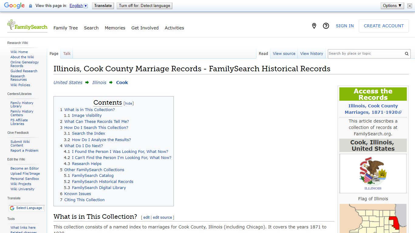 Illinois, Cook County Marriage Records - FamilySearch